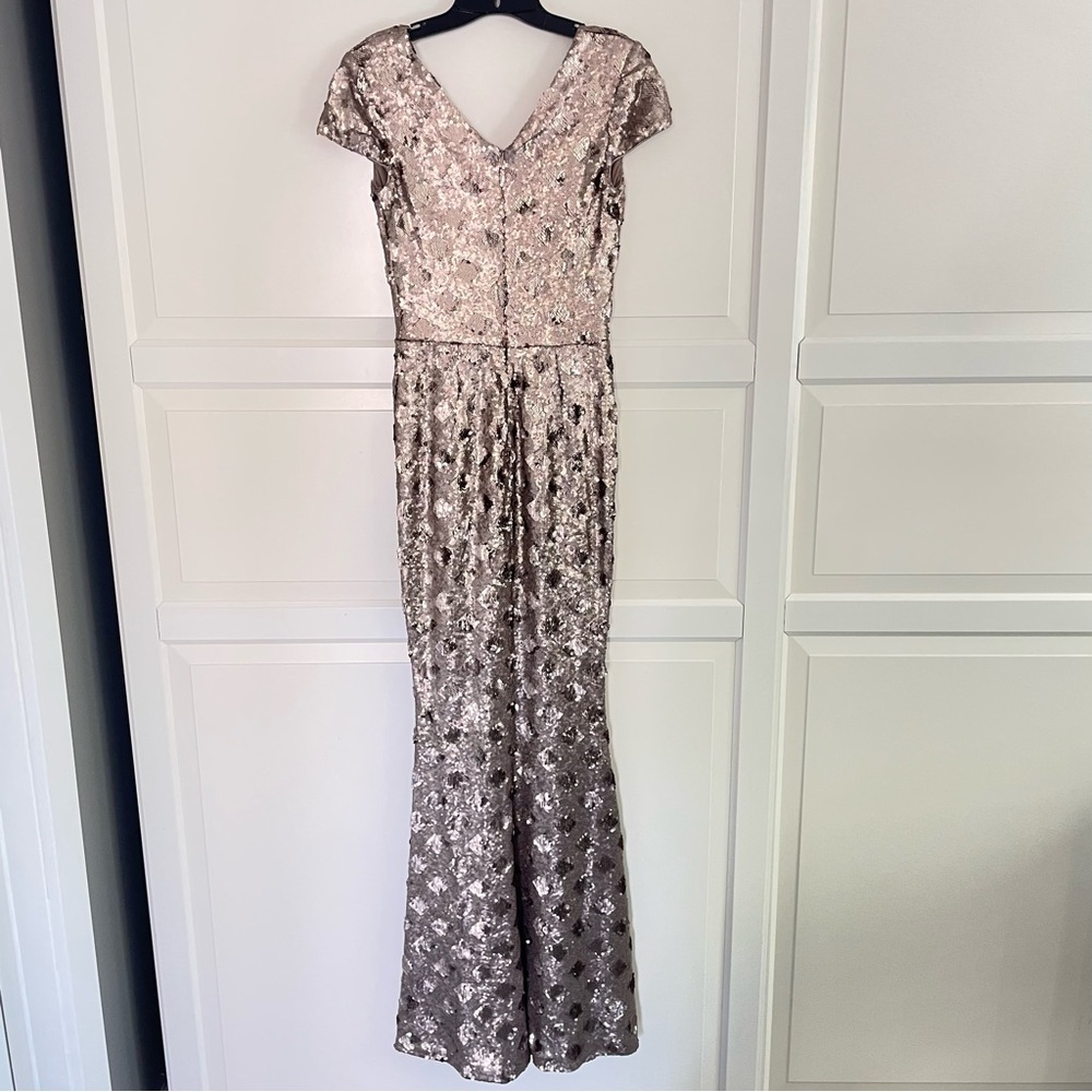 Dress the Population Gold Sequin Maxi Dress - Picture 3 of 14
